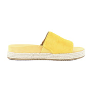 Amber Yellow Suede