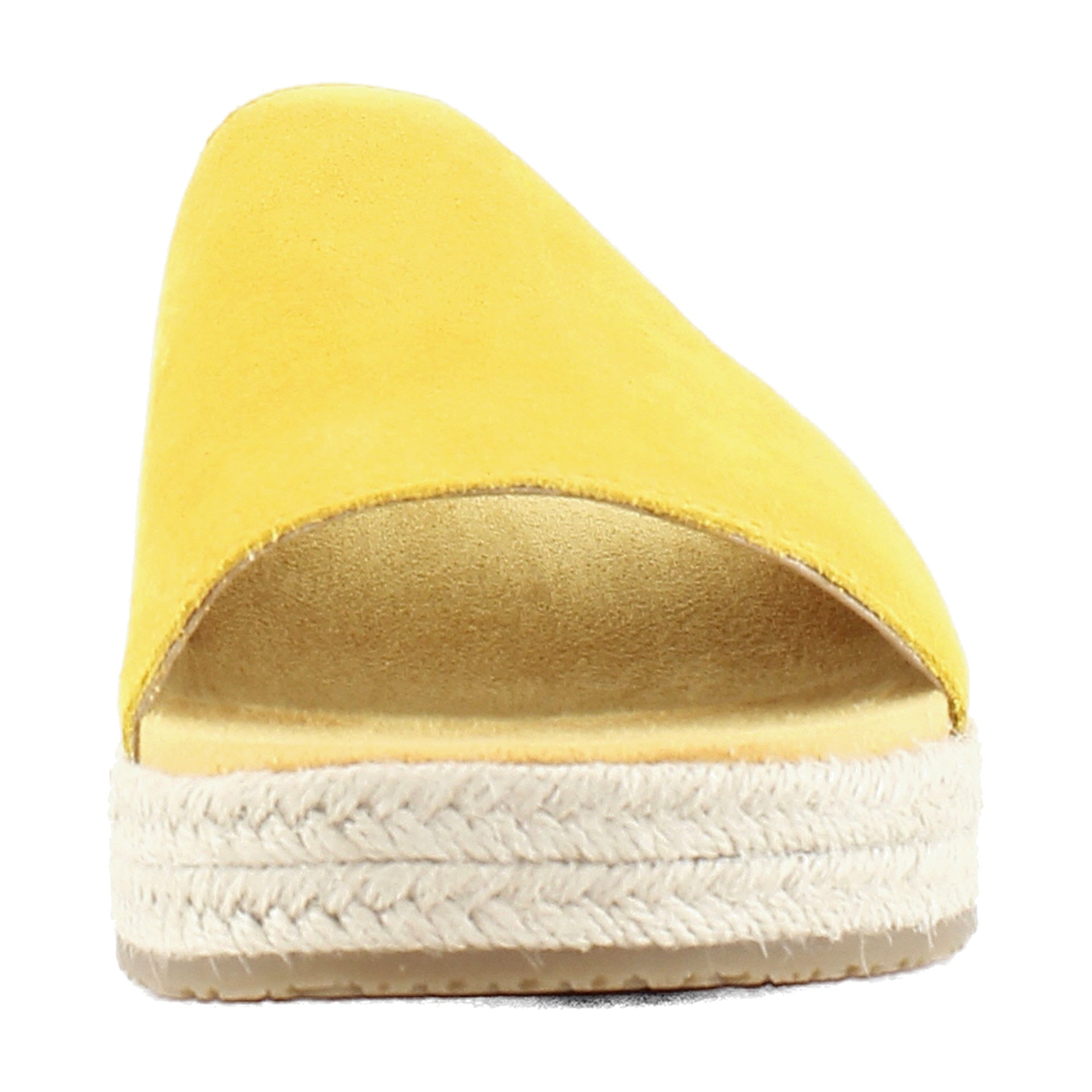 Amber Yellow Suede