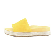 Amber Yellow Suede