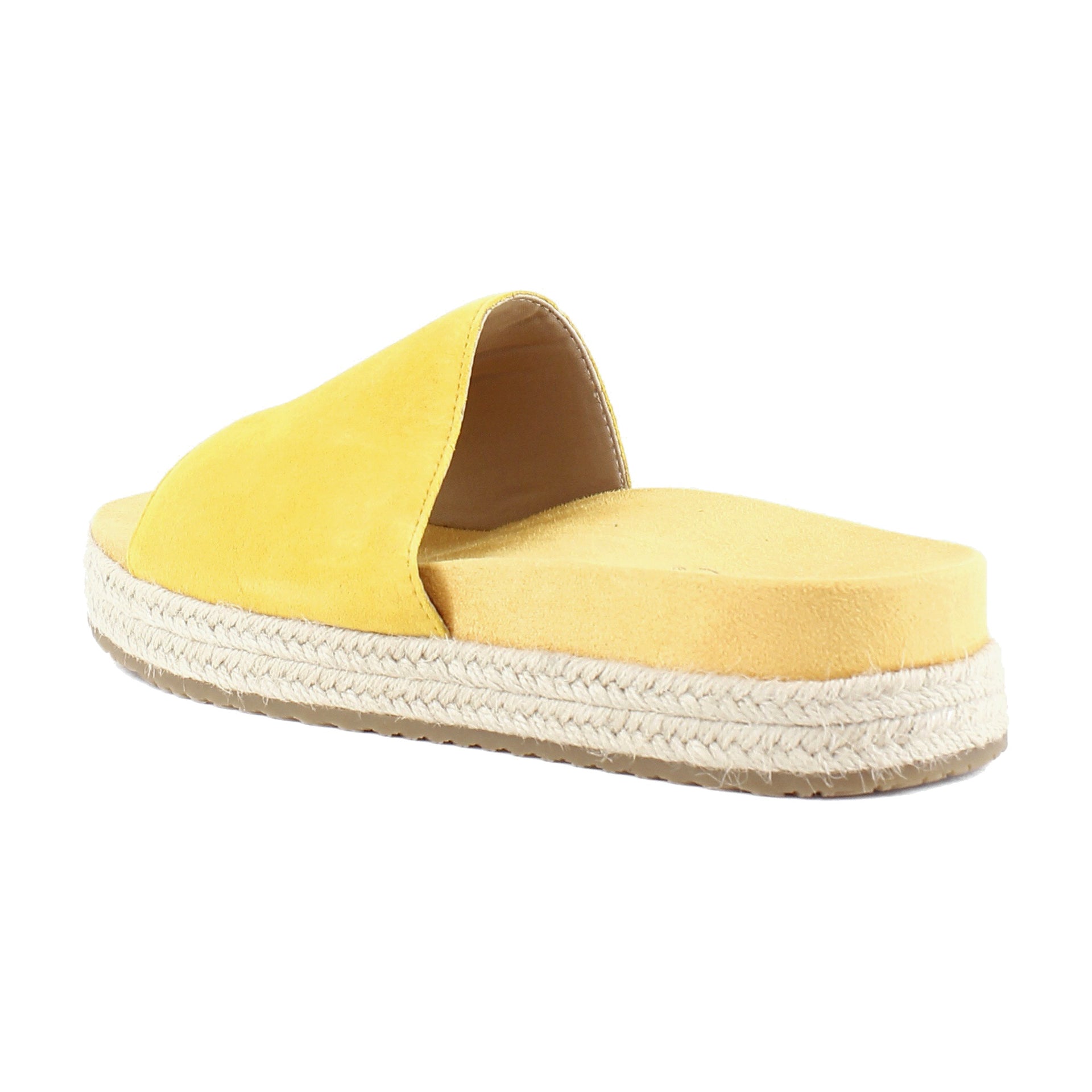 Amber Yellow Suede