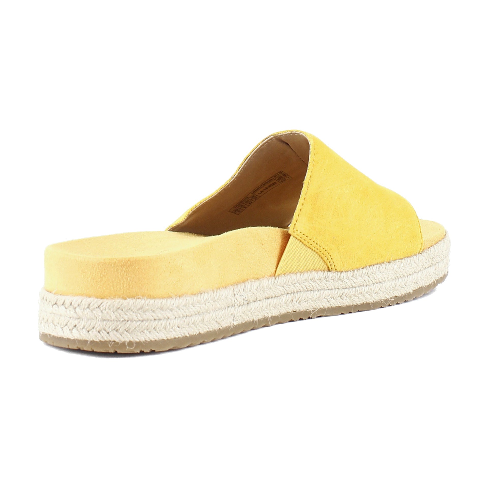Amber Yellow Suede