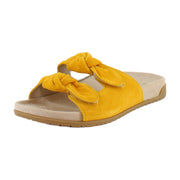 Amber Yellow Suede