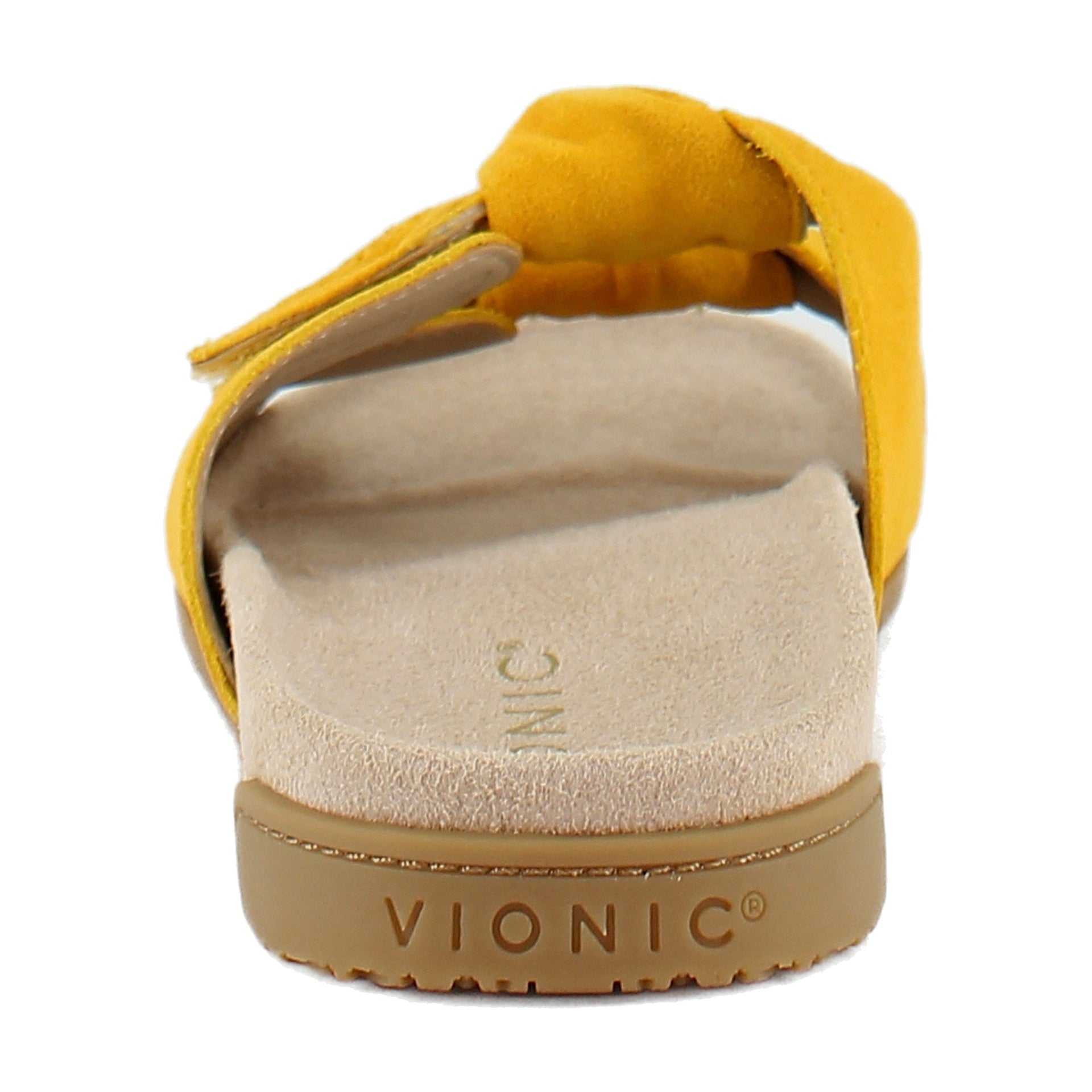 Amber Yellow Suede