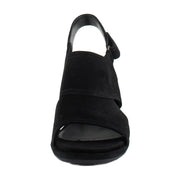 Black Waxed Suede