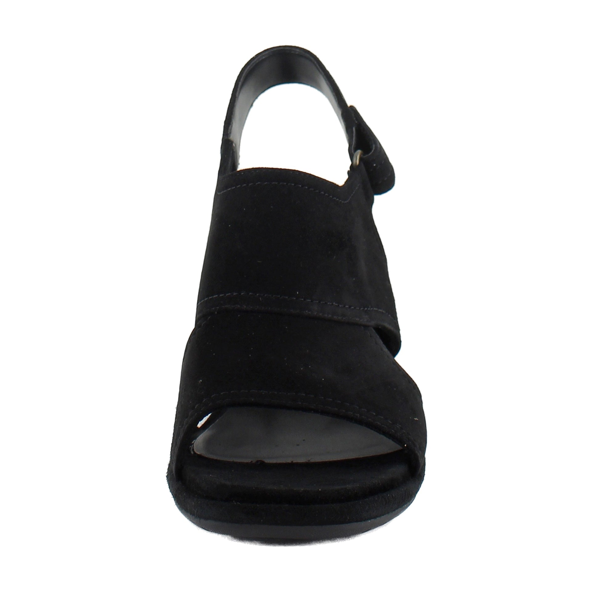 Black Waxed Suede