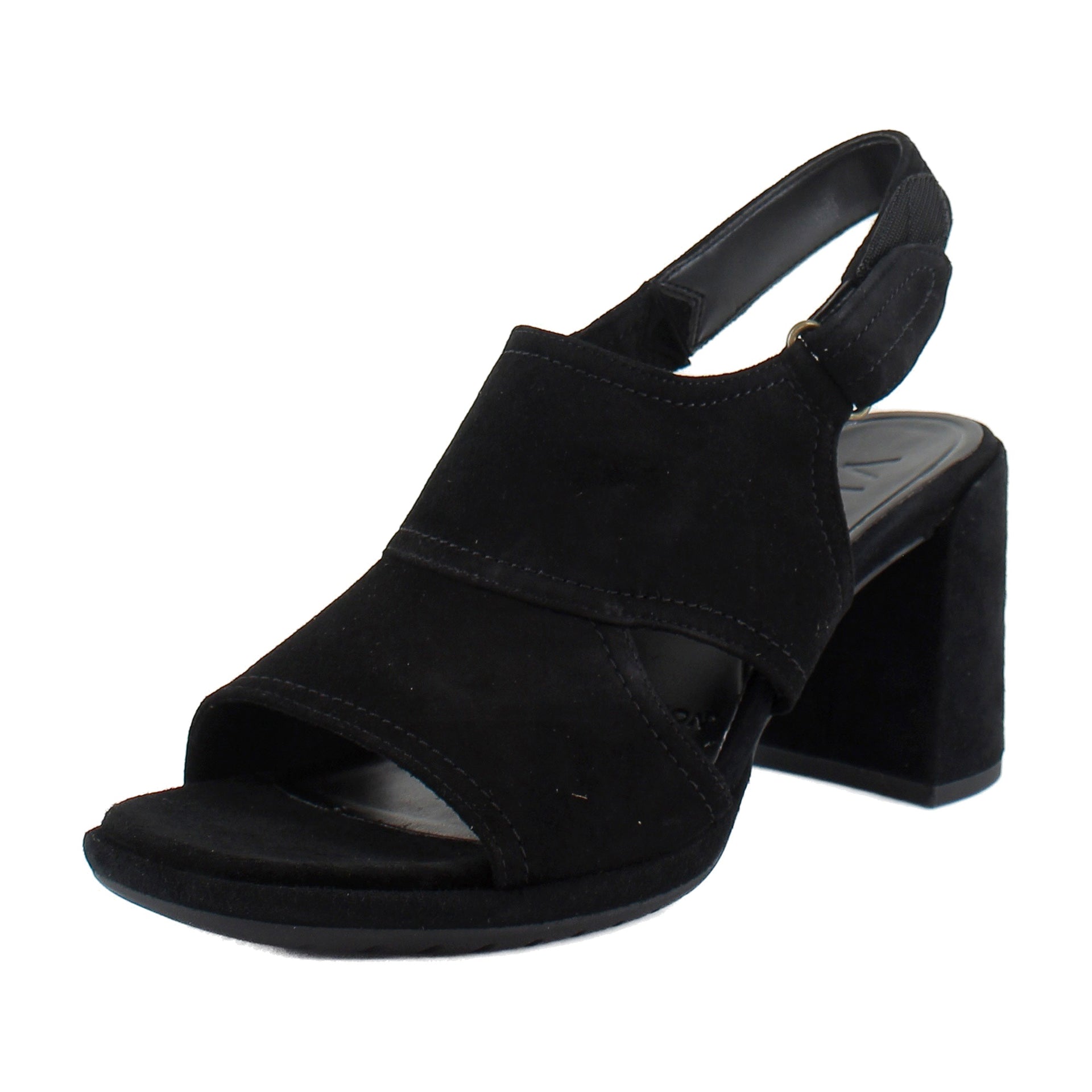 Black Waxed Suede