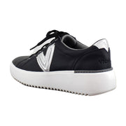 Black Nappa Metallic Leather