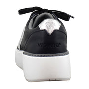 Black Nappa Metallic Leather