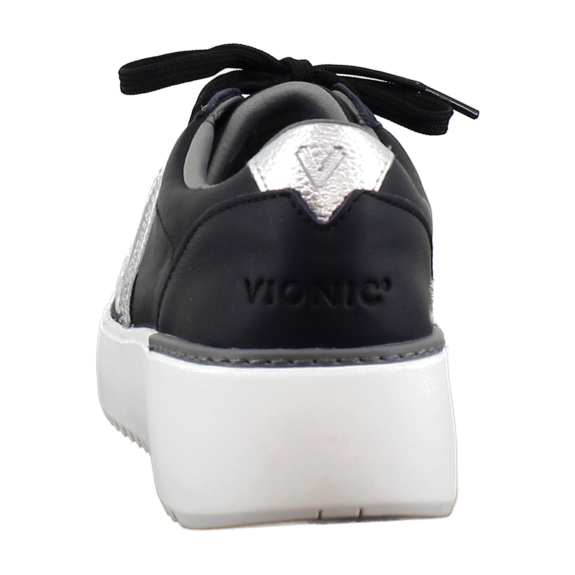 Black Nappa Metallic Leather