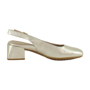 Gold Metallic Leather