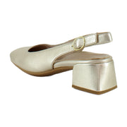 Gold Metallic Leather