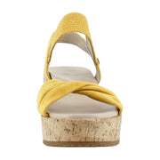 Amber Yellow Suede