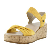 Amber Yellow Suede