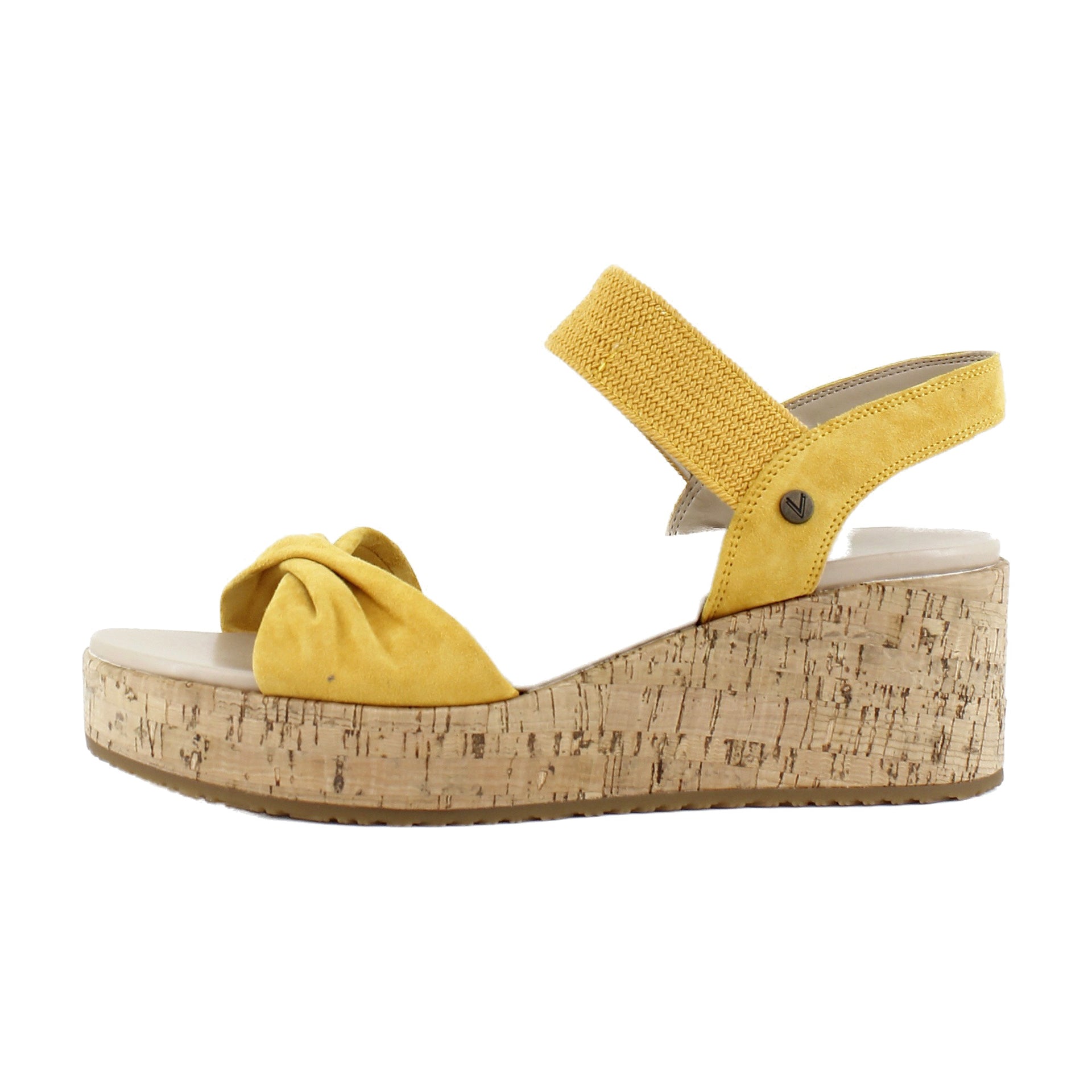 Amber Yellow Suede