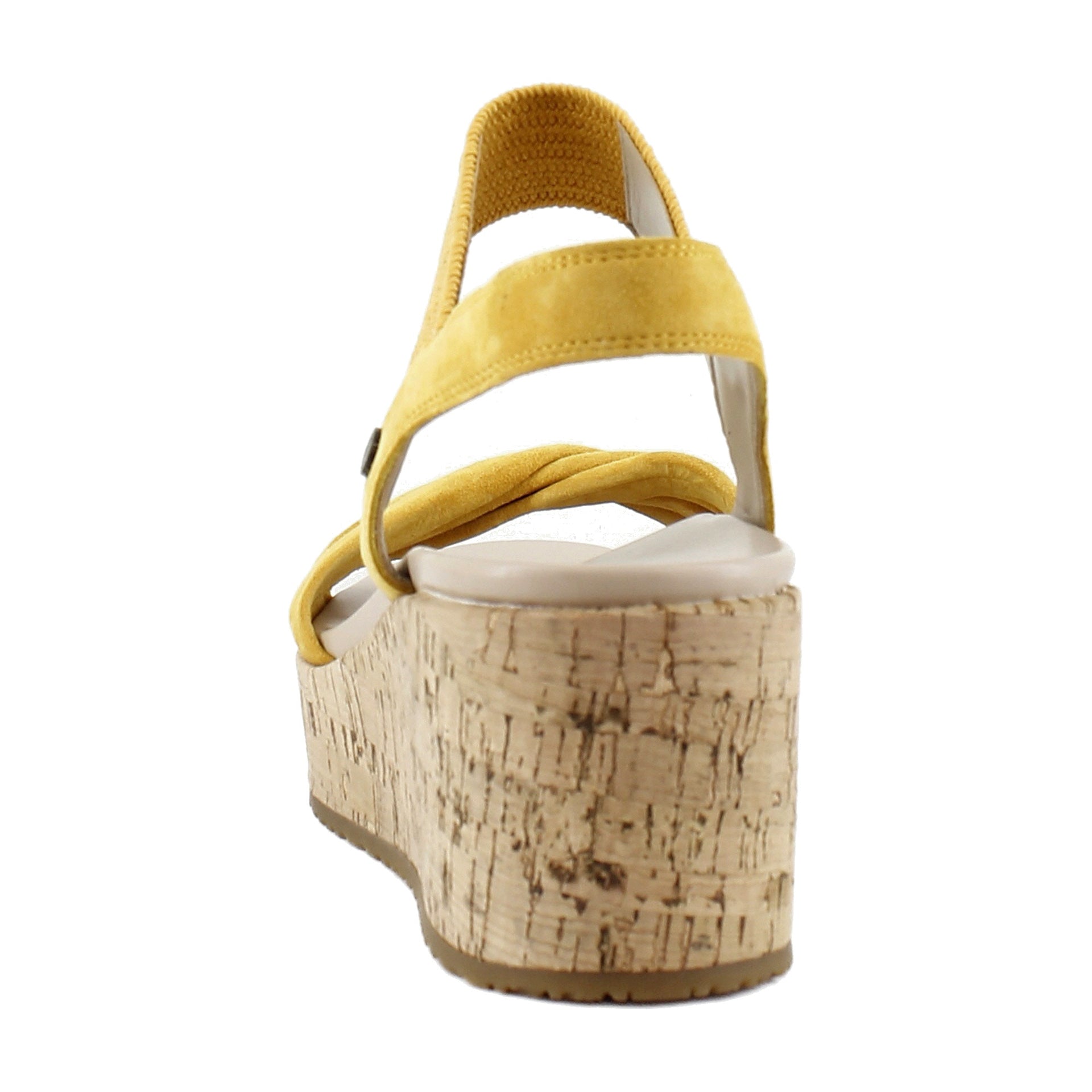Amber Yellow Suede