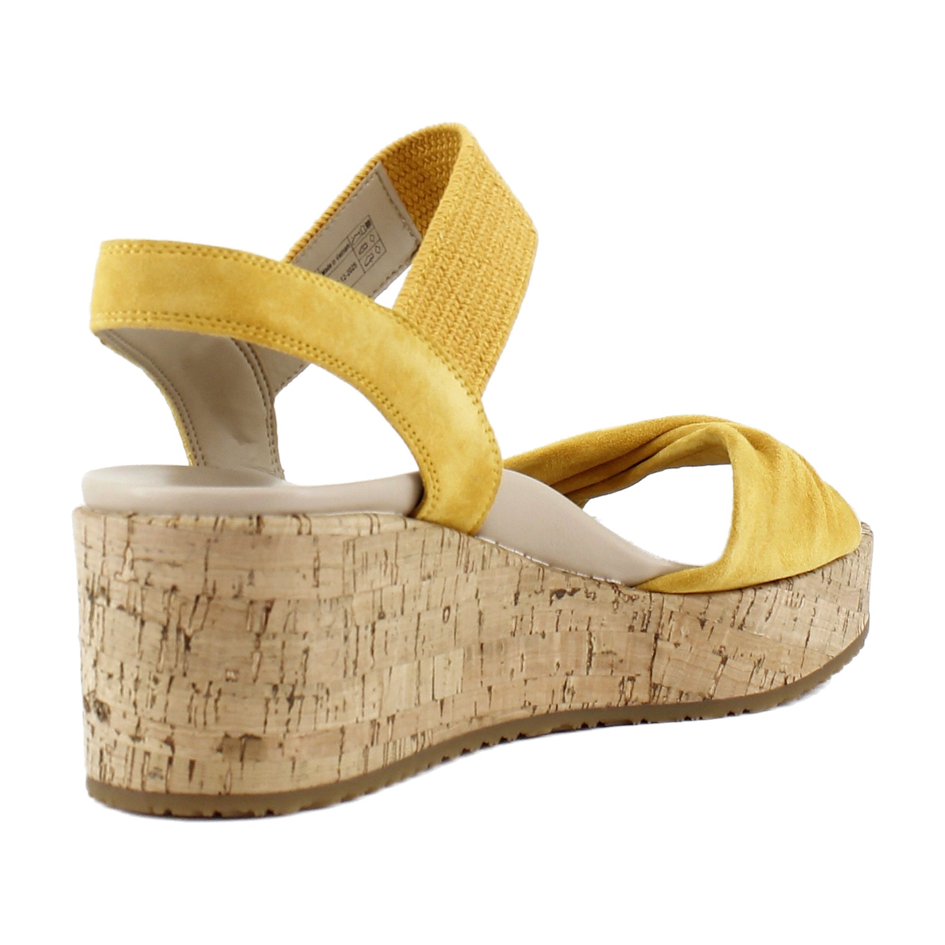 Amber Yellow Suede