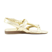 Gold Metallic Leather