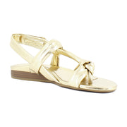 Gold Metallic Leather