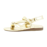 Gold Metallic Leather
