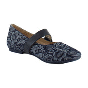 Dark Denim Paisley Denim