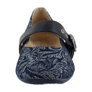 Dark Denim Paisley Denim