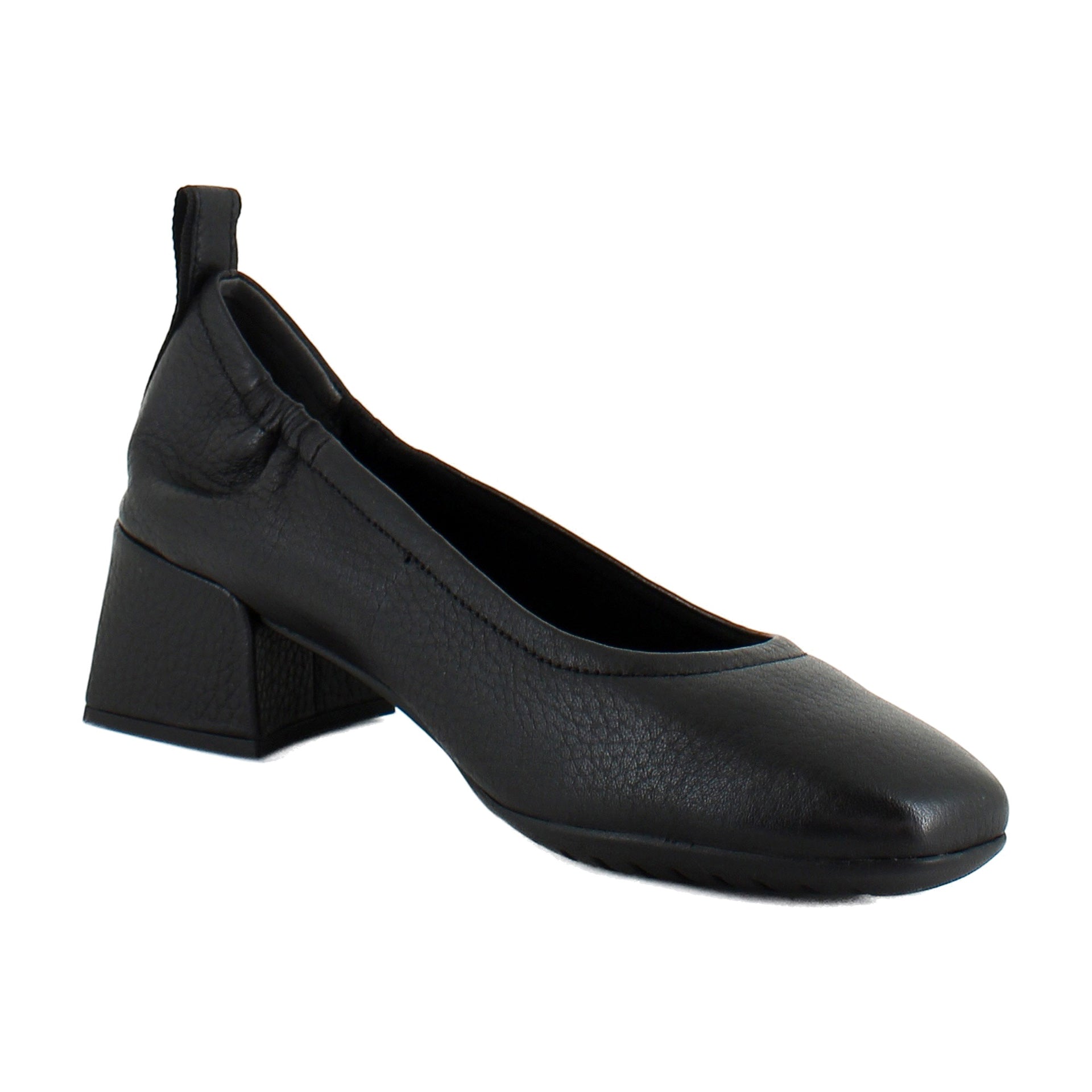Black Nappa Leather