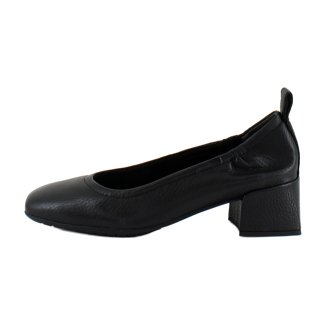Black Nappa Leather