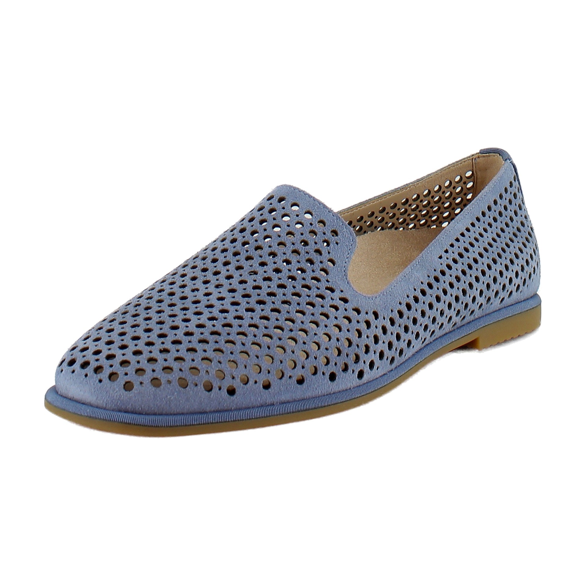 Pacific Blue Suede Perf
