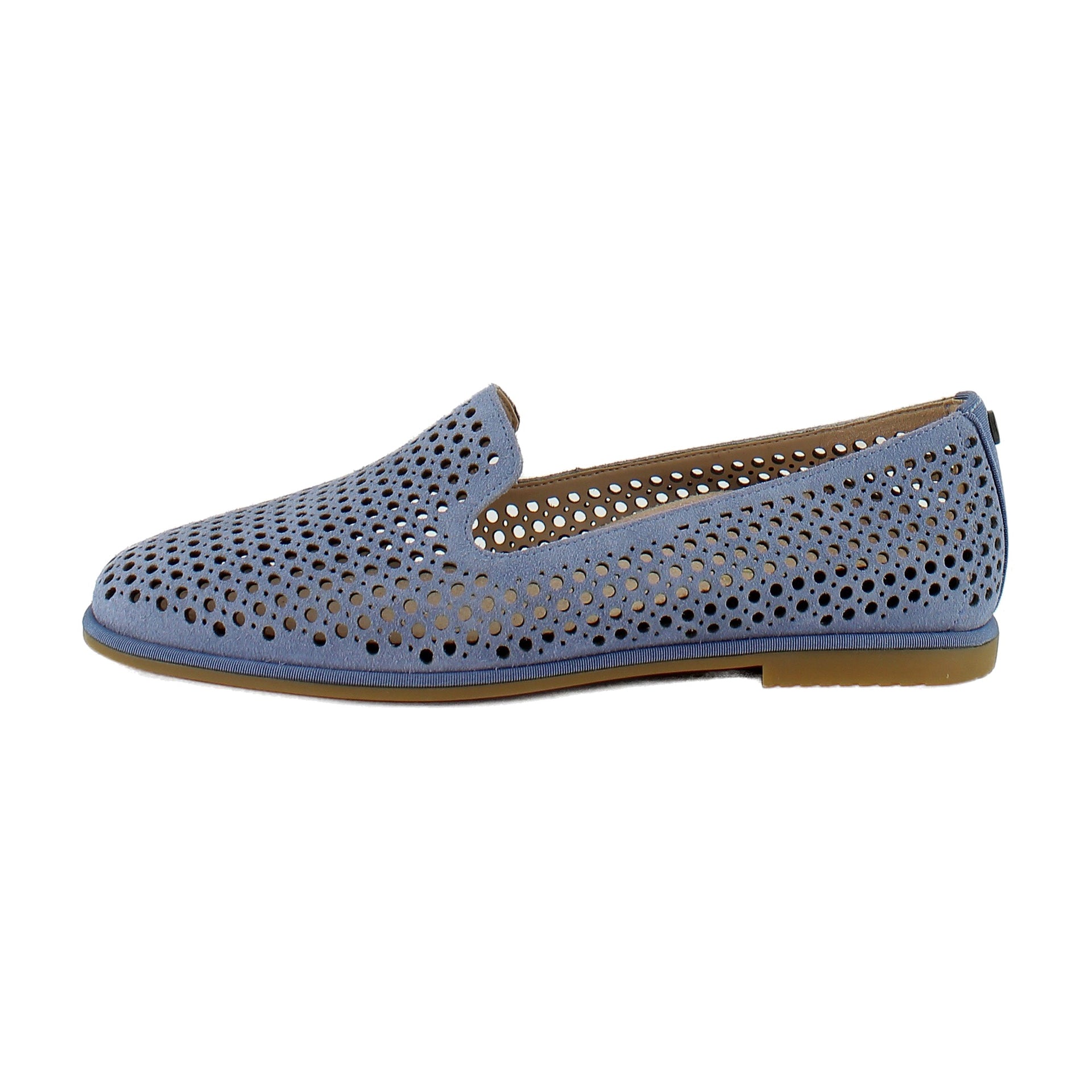 Pacific Blue Suede Perf
