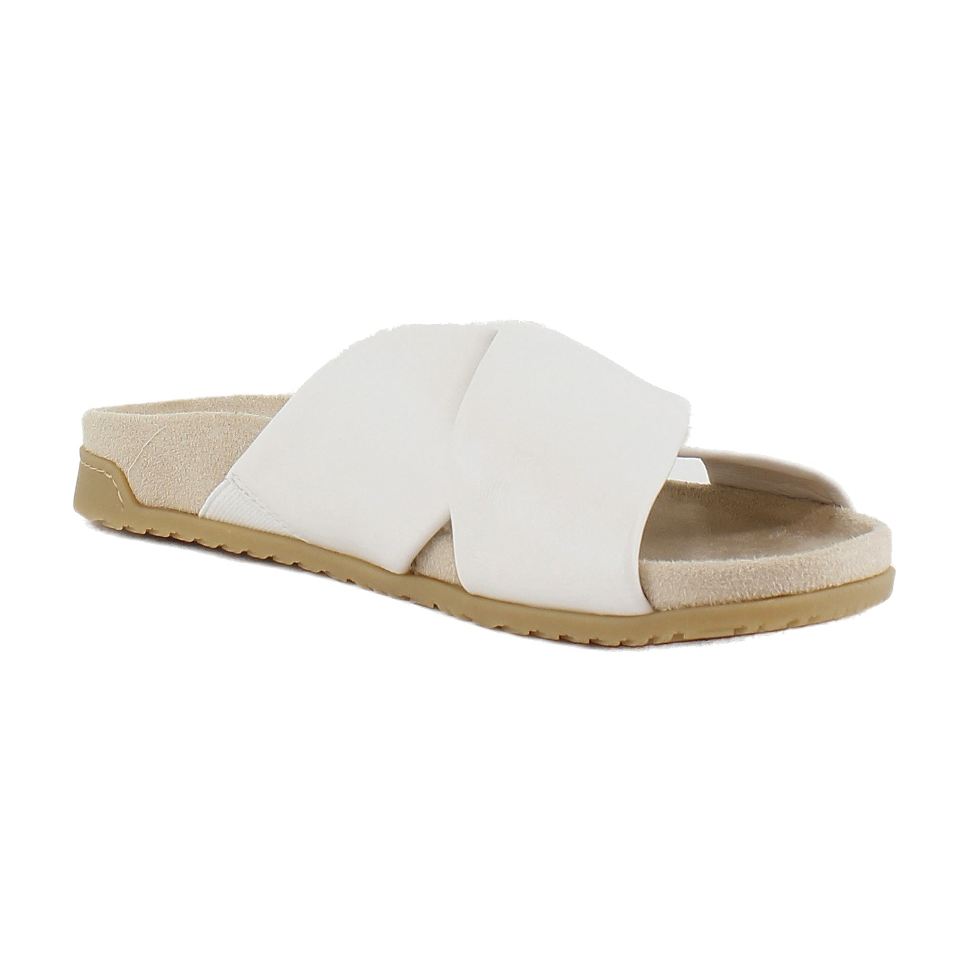 Sea Salt White Leather