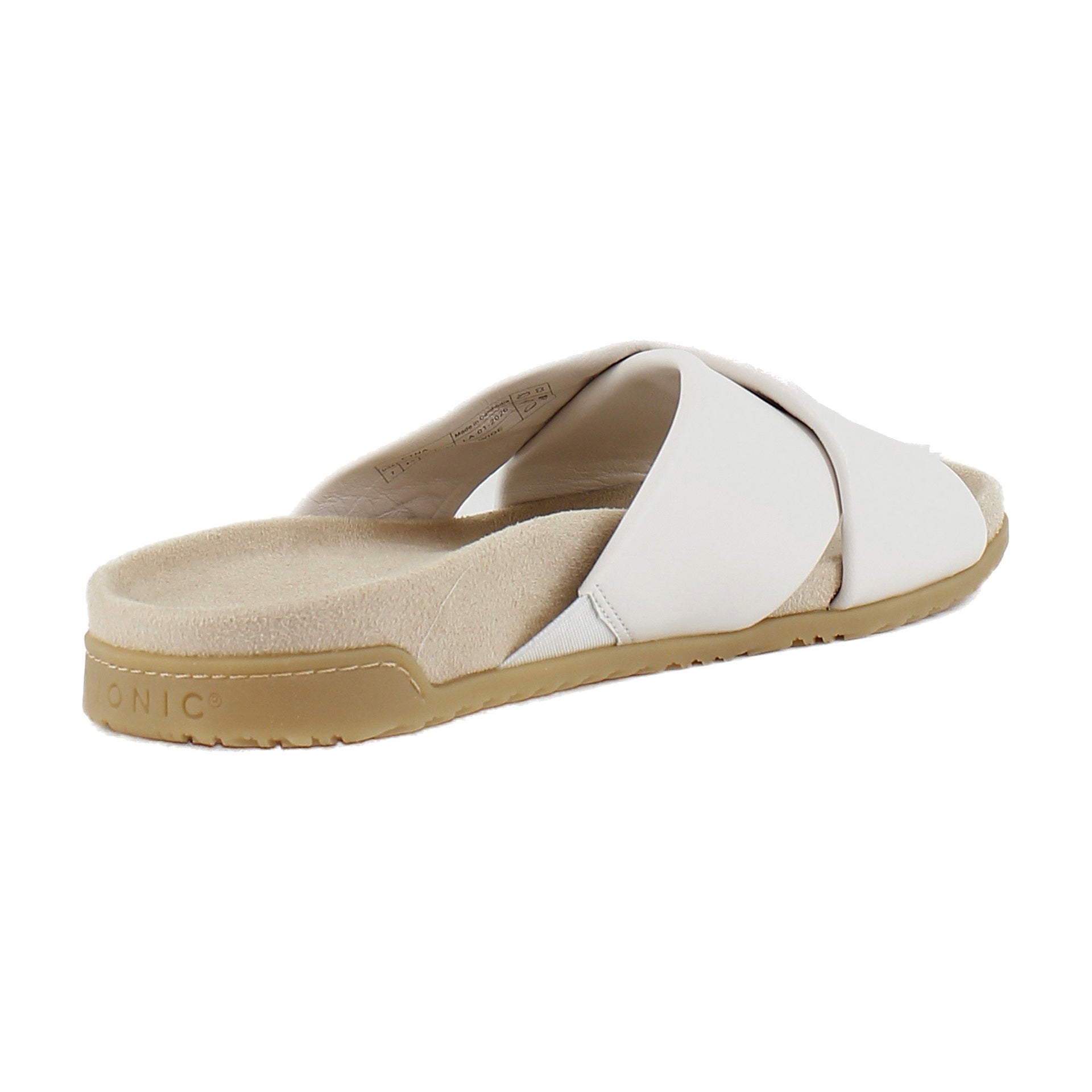 Sea Salt White Leather