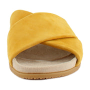 Amber Yellow Suede