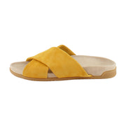 Amber Yellow Suede