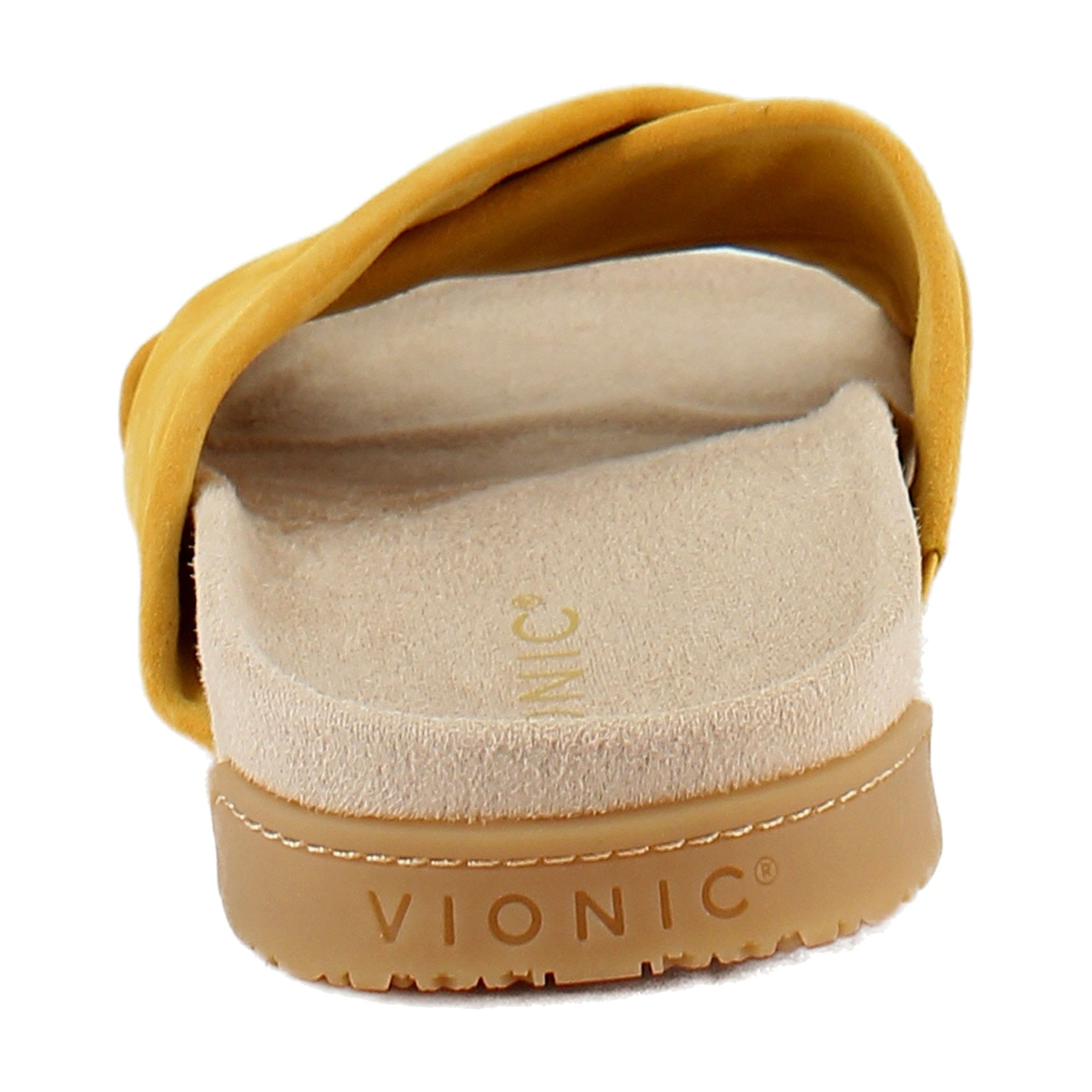 Amber Yellow Suede
