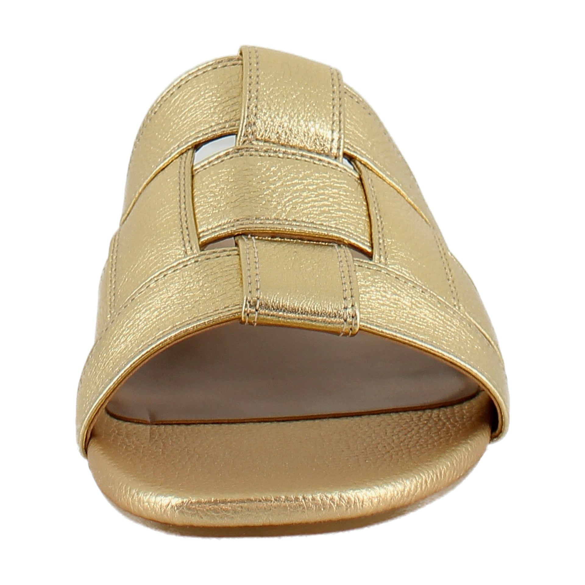 Gold Metallic Leather