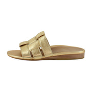 Gold Metallic Leather