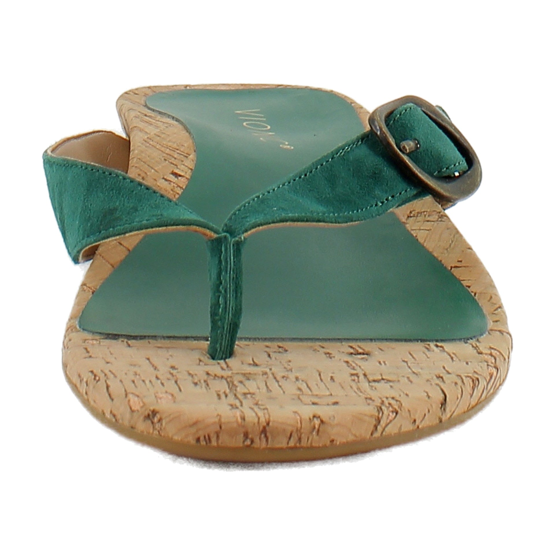 Posy Green Suede