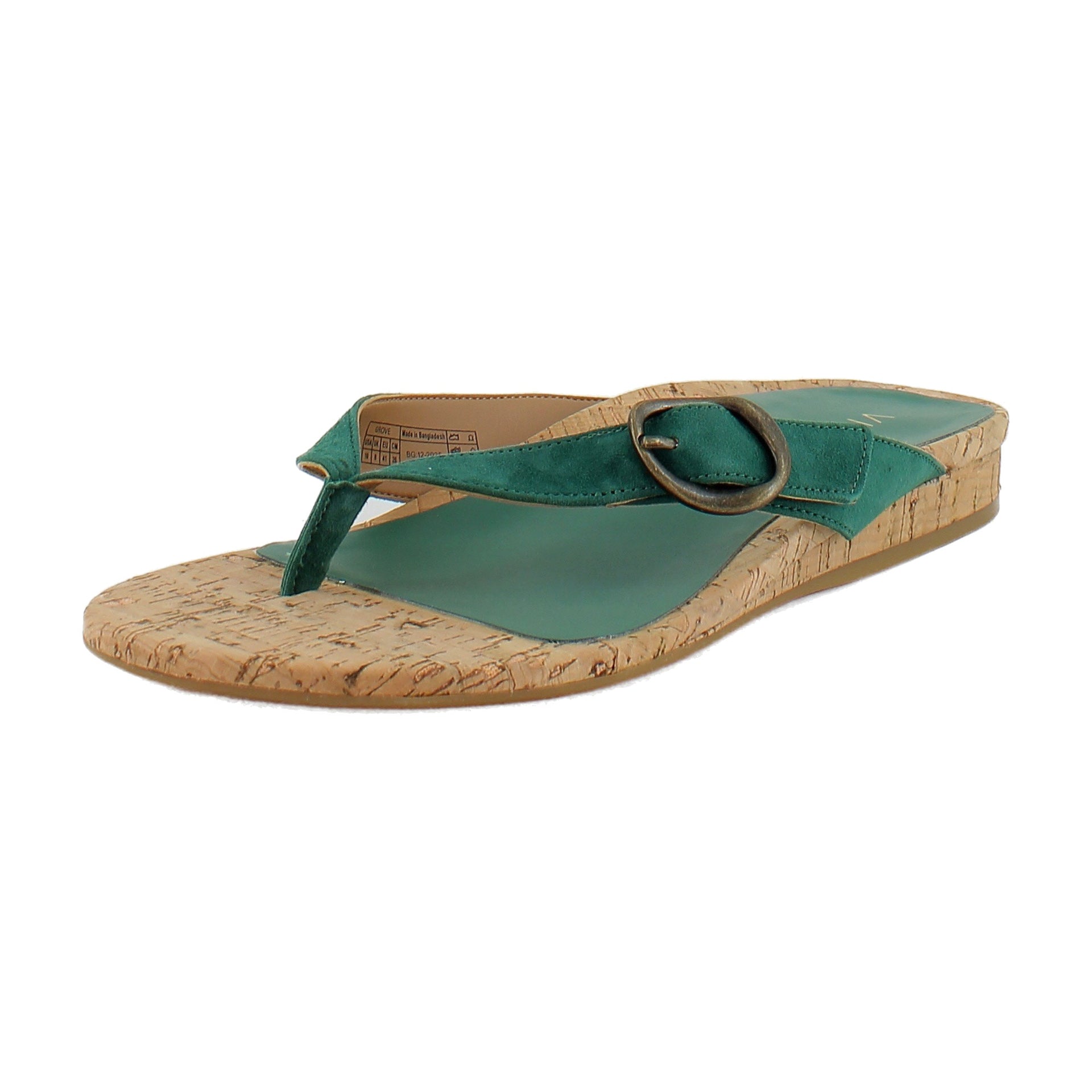 Posy Green Suede