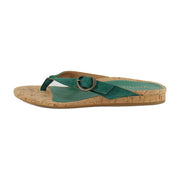 Posy Green Suede