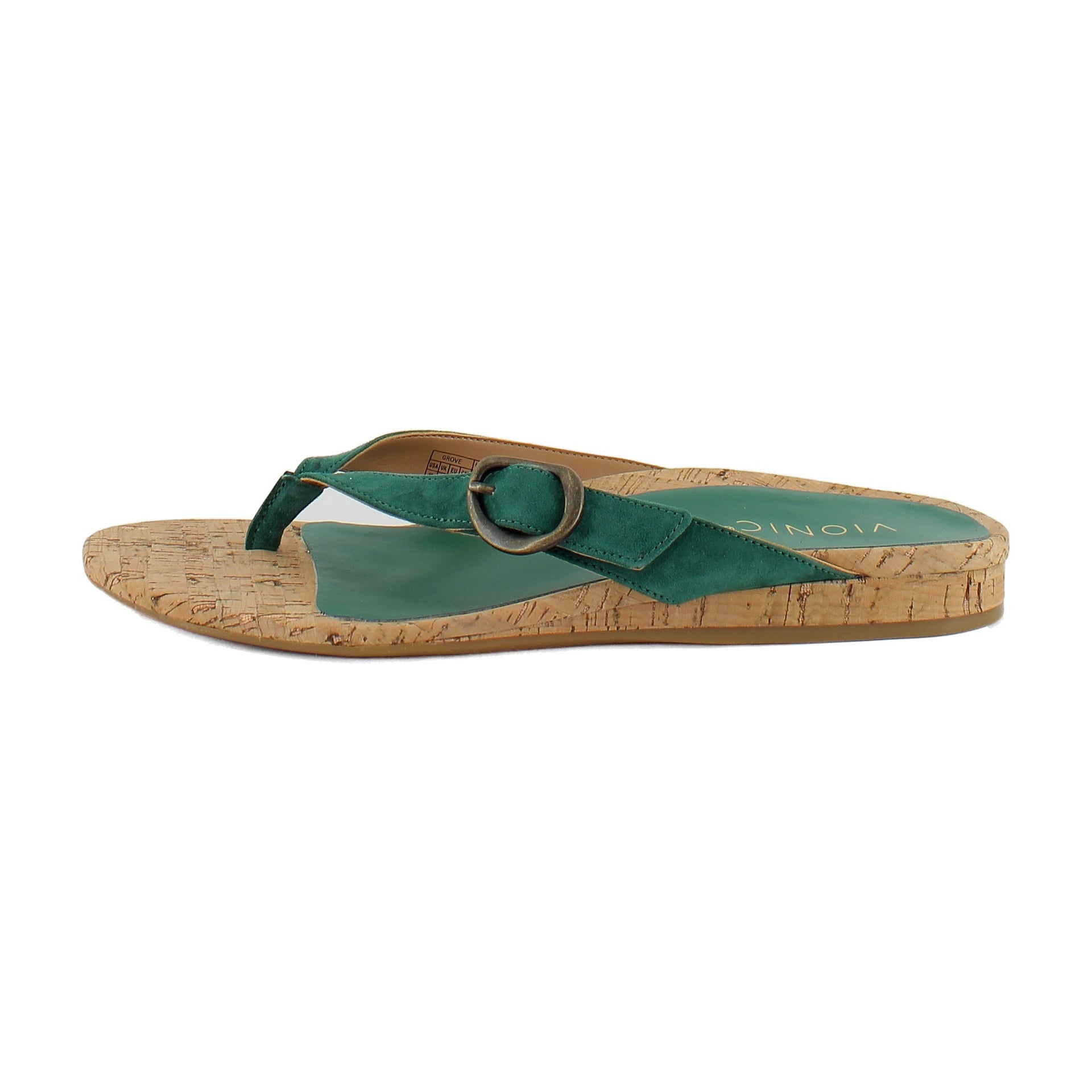 Posy Green Suede