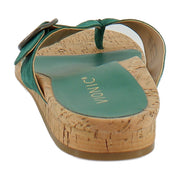 Posy Green Suede
