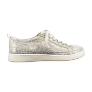 Gold Crocco Suede