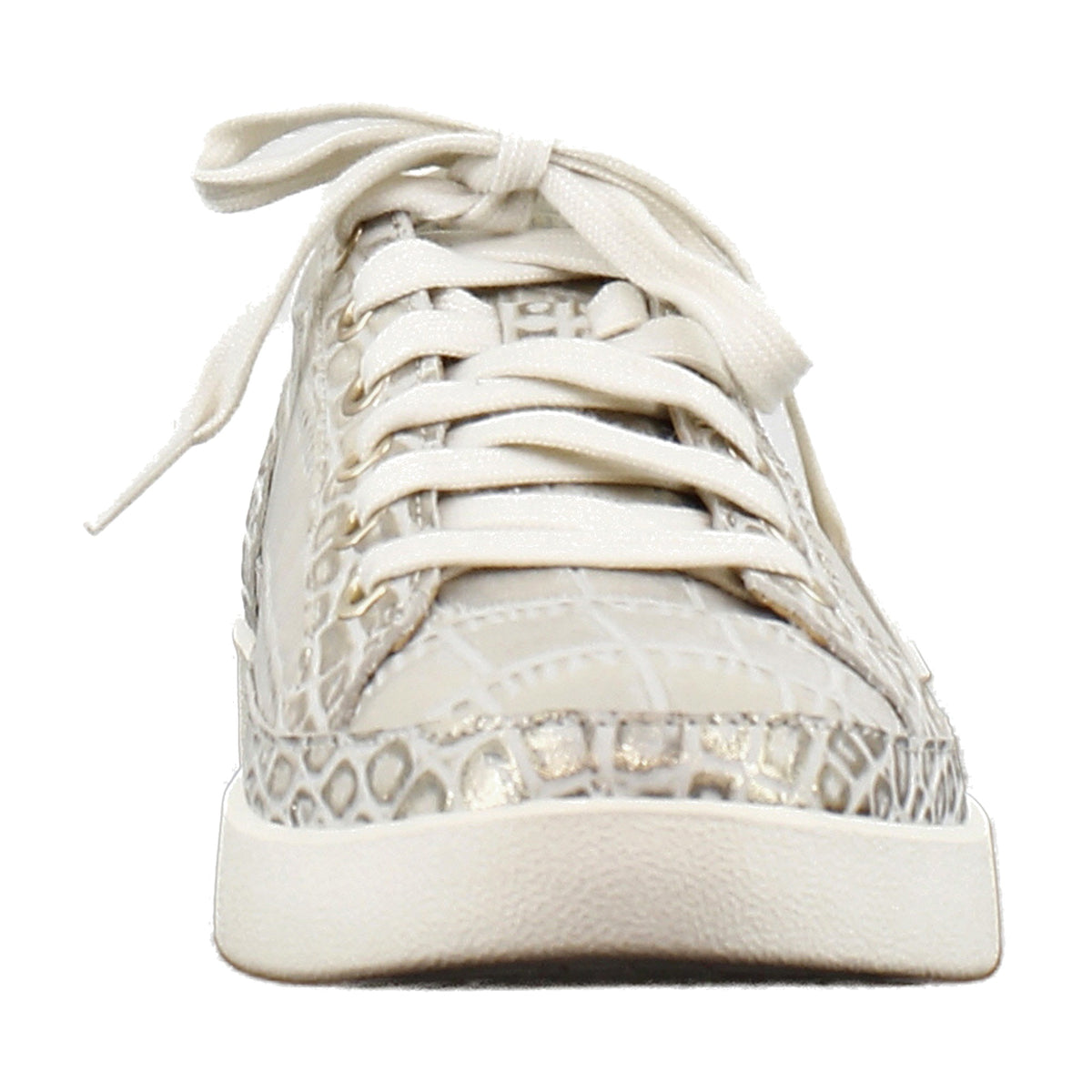 Gold Crocco Suede