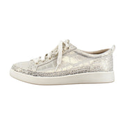 Gold Crocco Suede