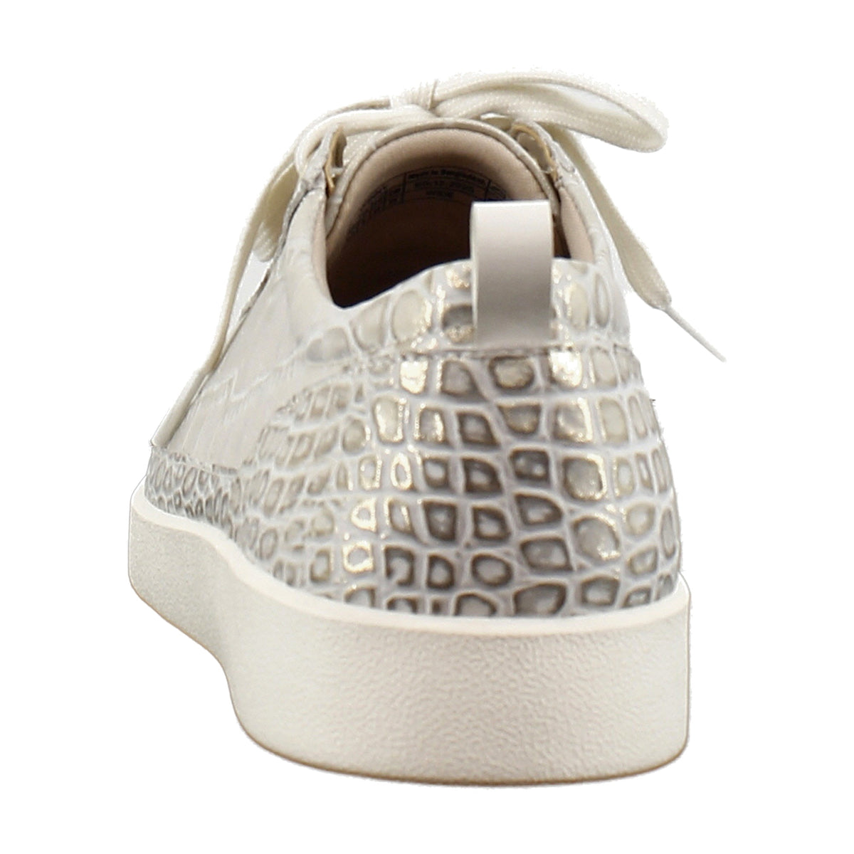 Gold Crocco Suede