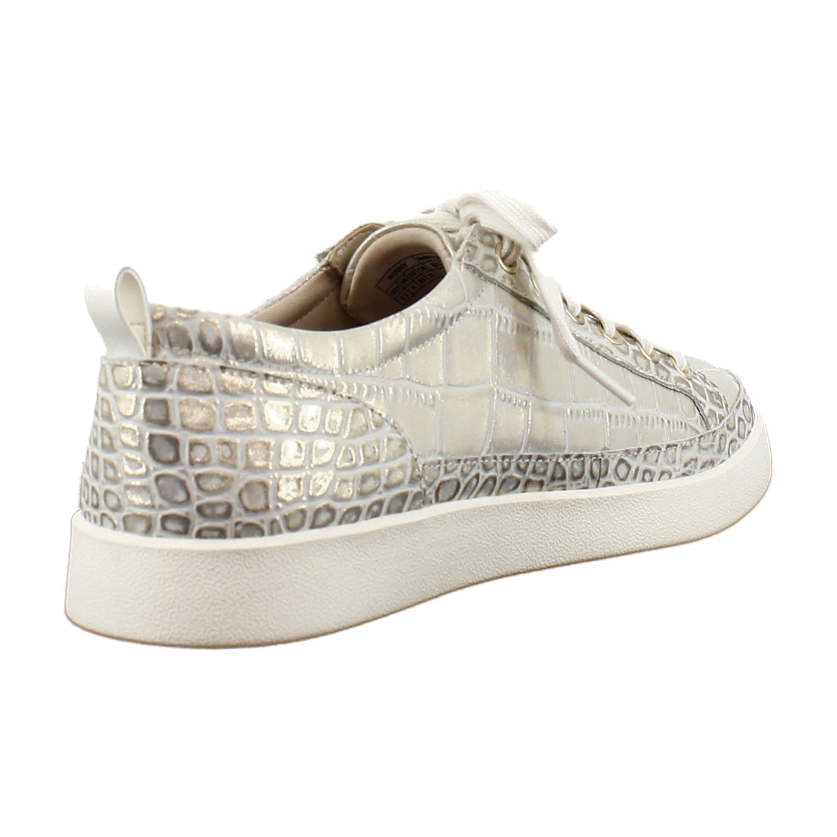 Gold Crocco Suede