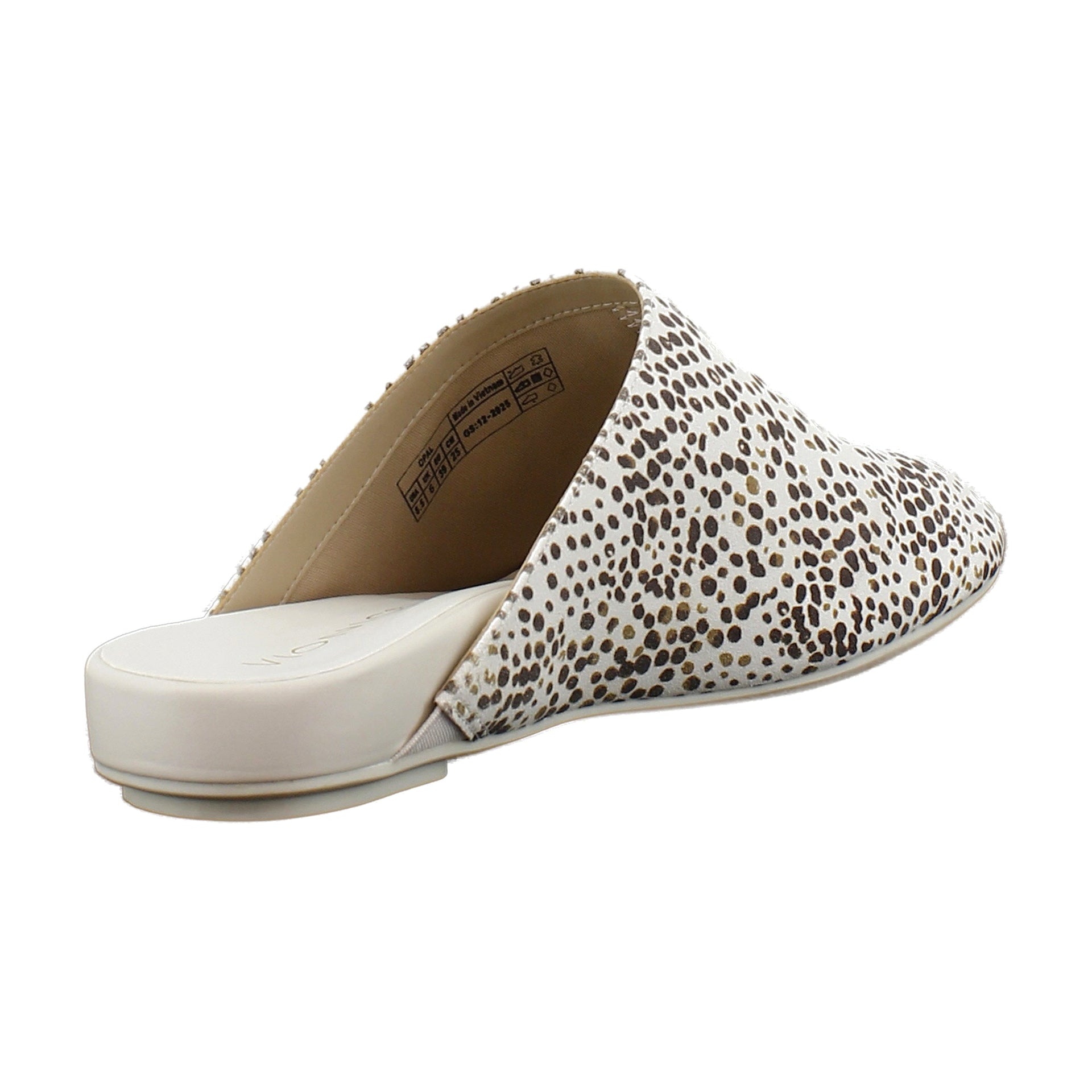 Cream Multi Suede