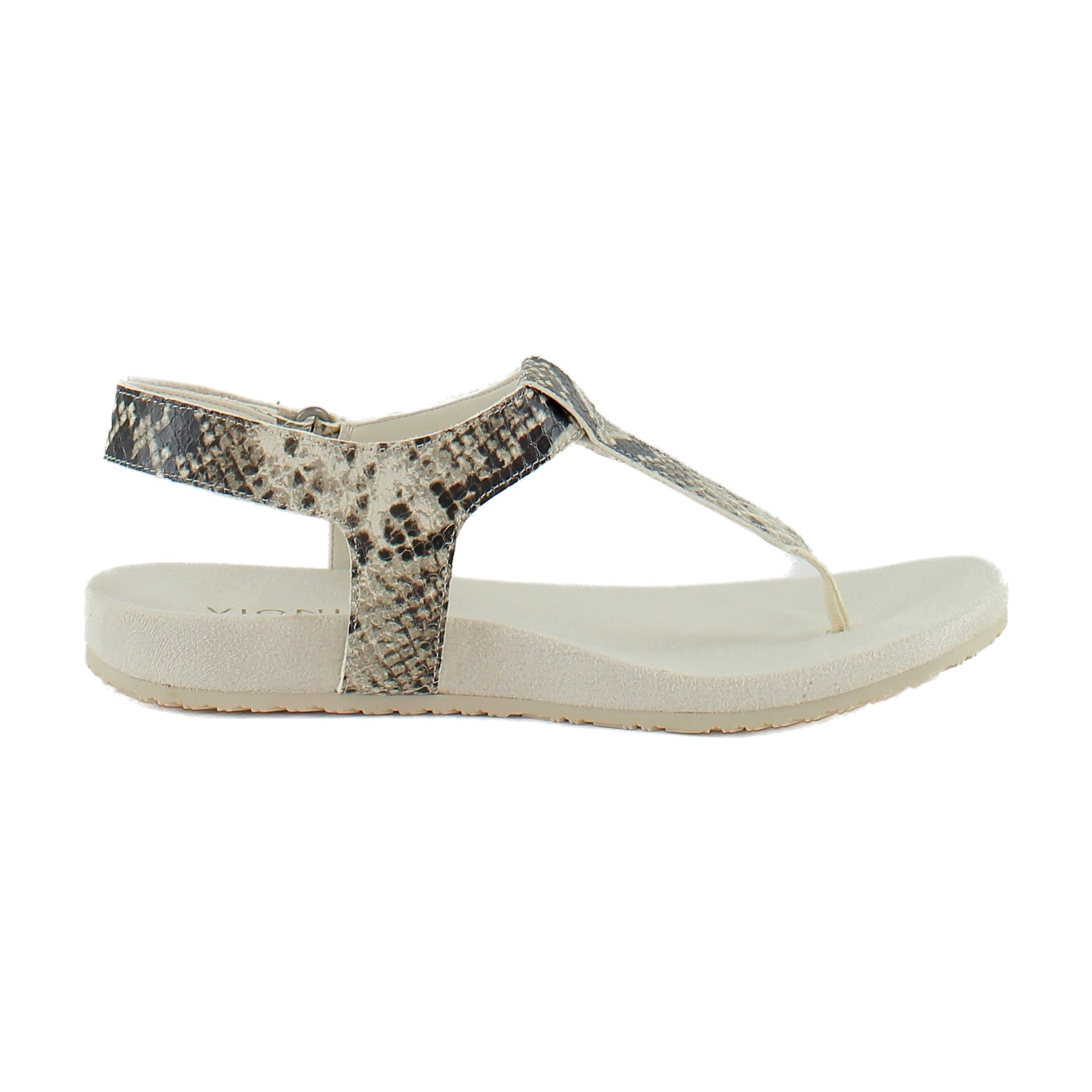 Cream Snake Leather