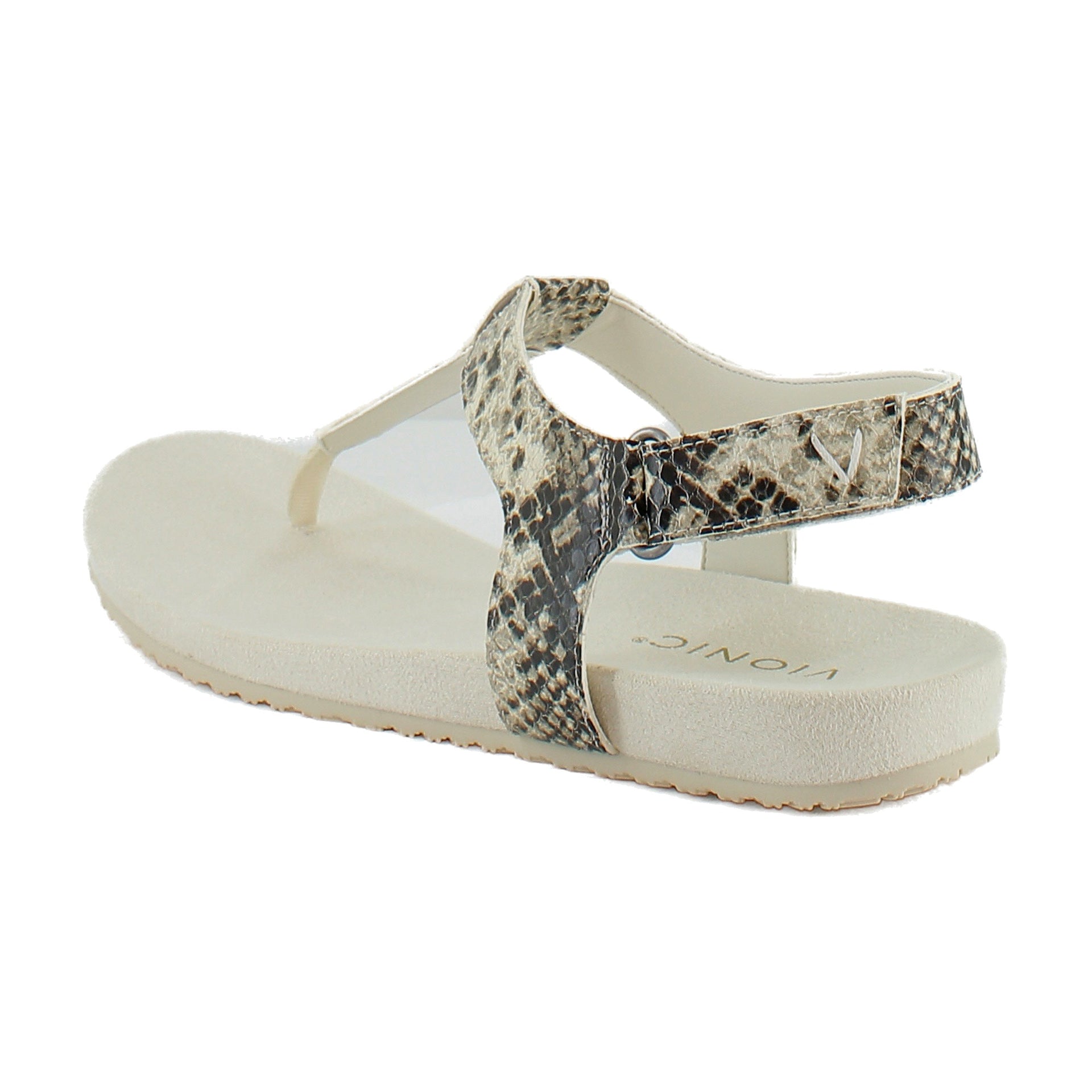 Cream Snake Leather