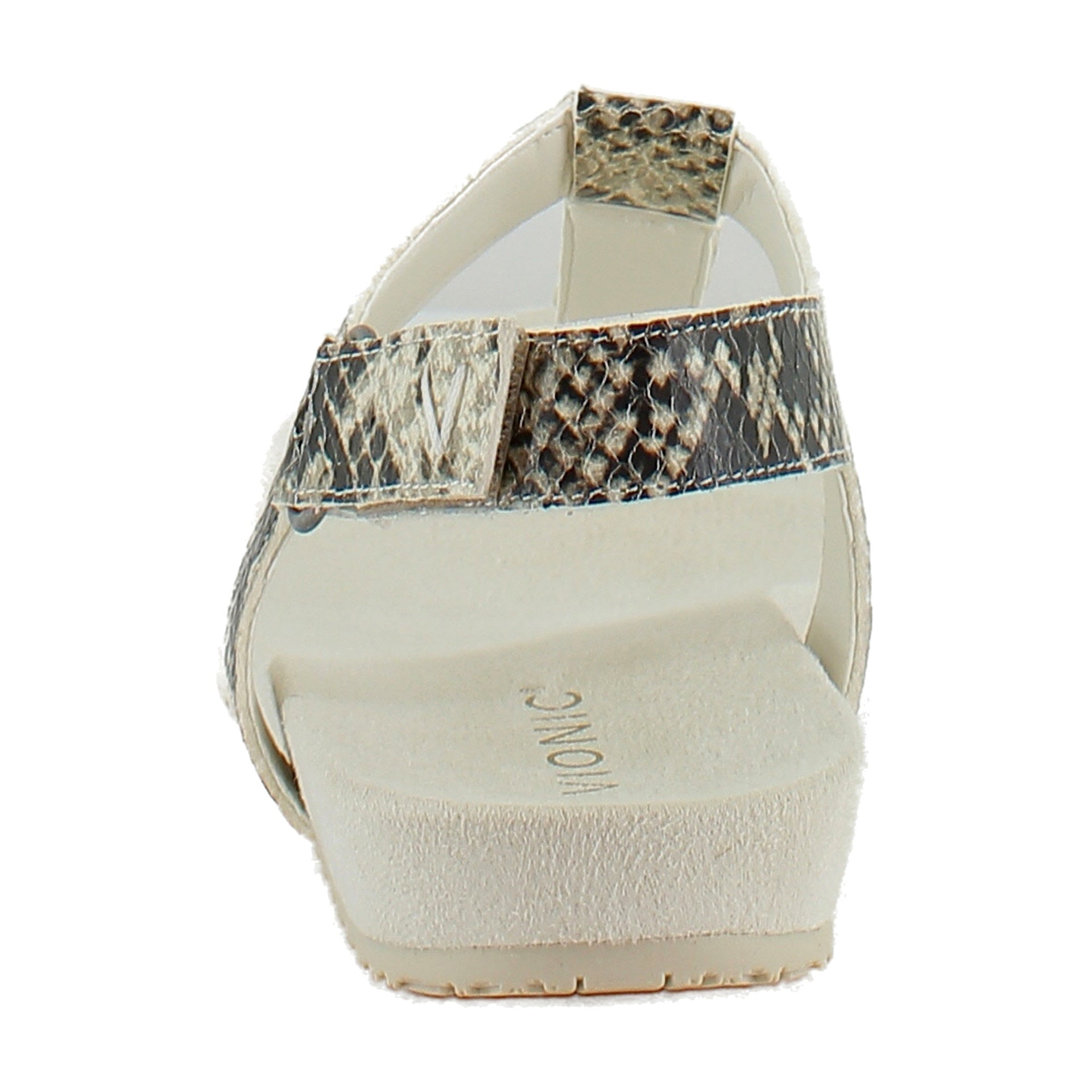 Cream Snake Leather